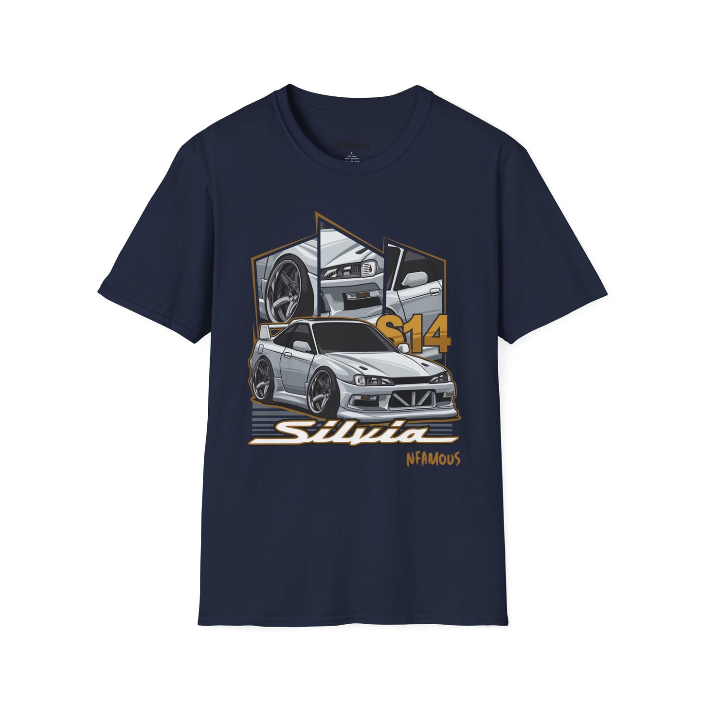 White Silvia s14 T-Shirt