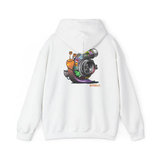 Infamous Snail Camera Hoodie — Graphic Photog Streetwear Pullover